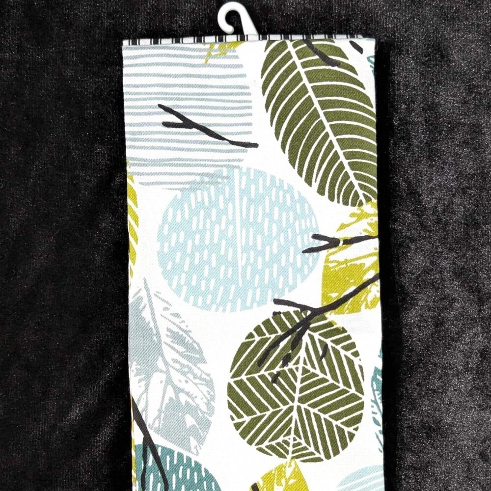 Tea towels Cotton Kitchen Towels Set Of Two Colorful with tag